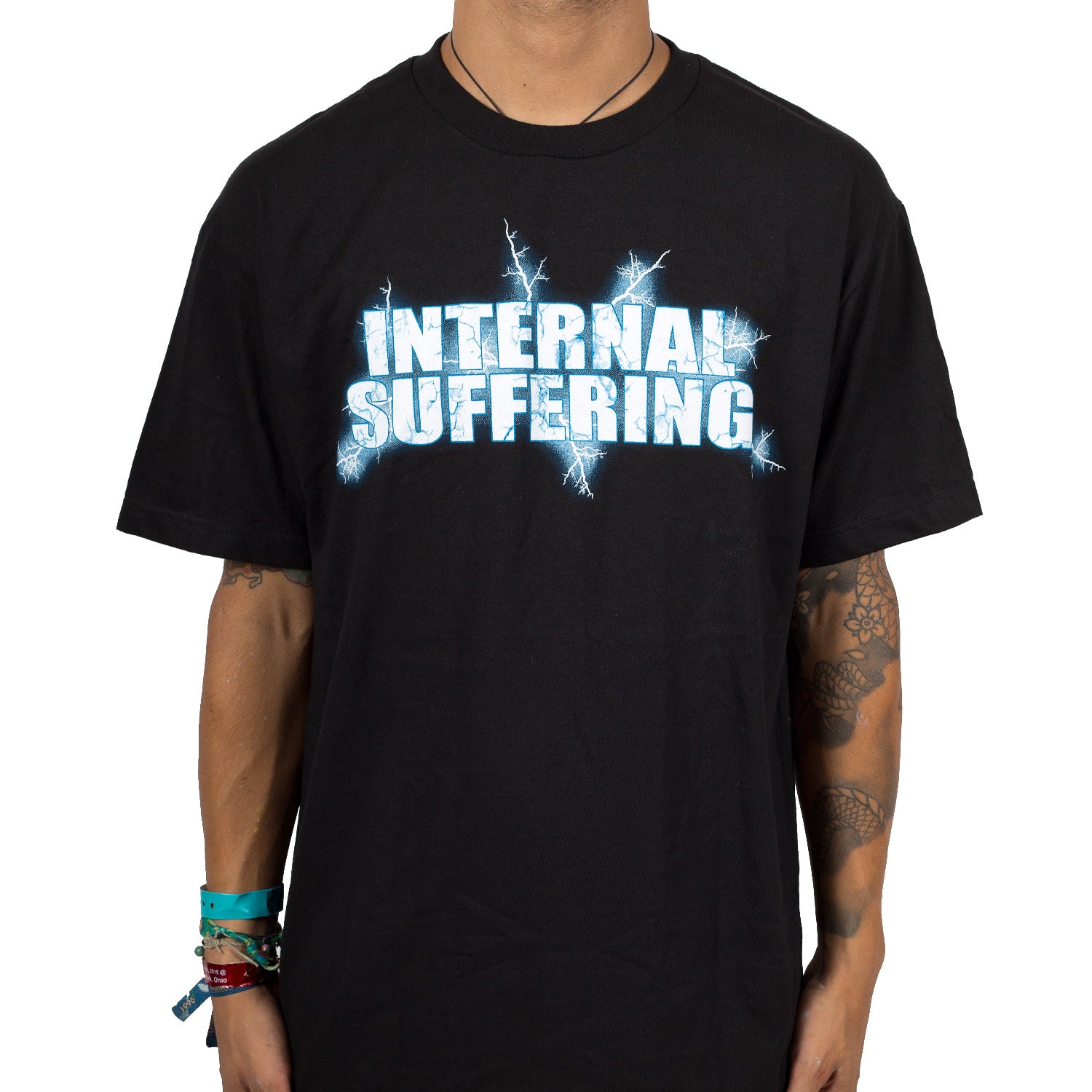 Internal Suffering Lightening Logo T-Shirt - Image 2