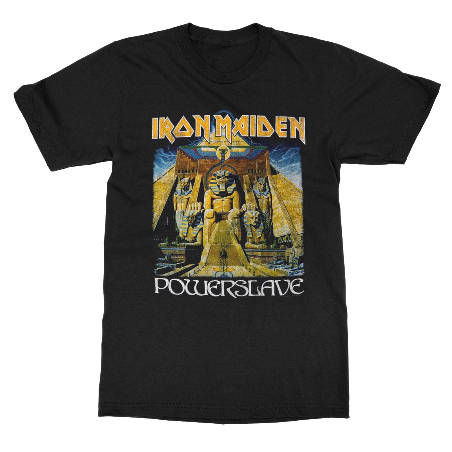 Iron Maiden Powerslave World Tour 84 T-Shirt - Image 2