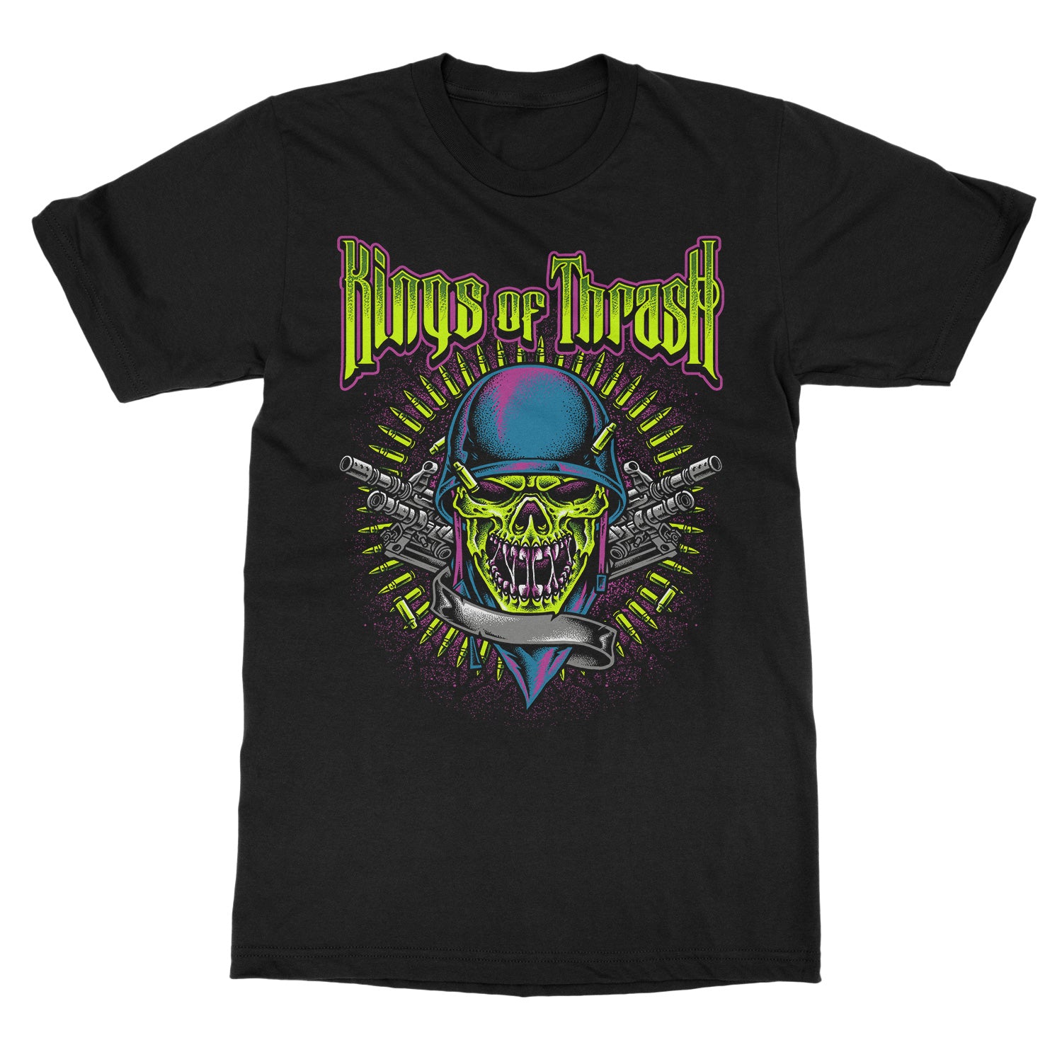 Kings Of Thrash Killing Is My Business T-Shirt - Image 2