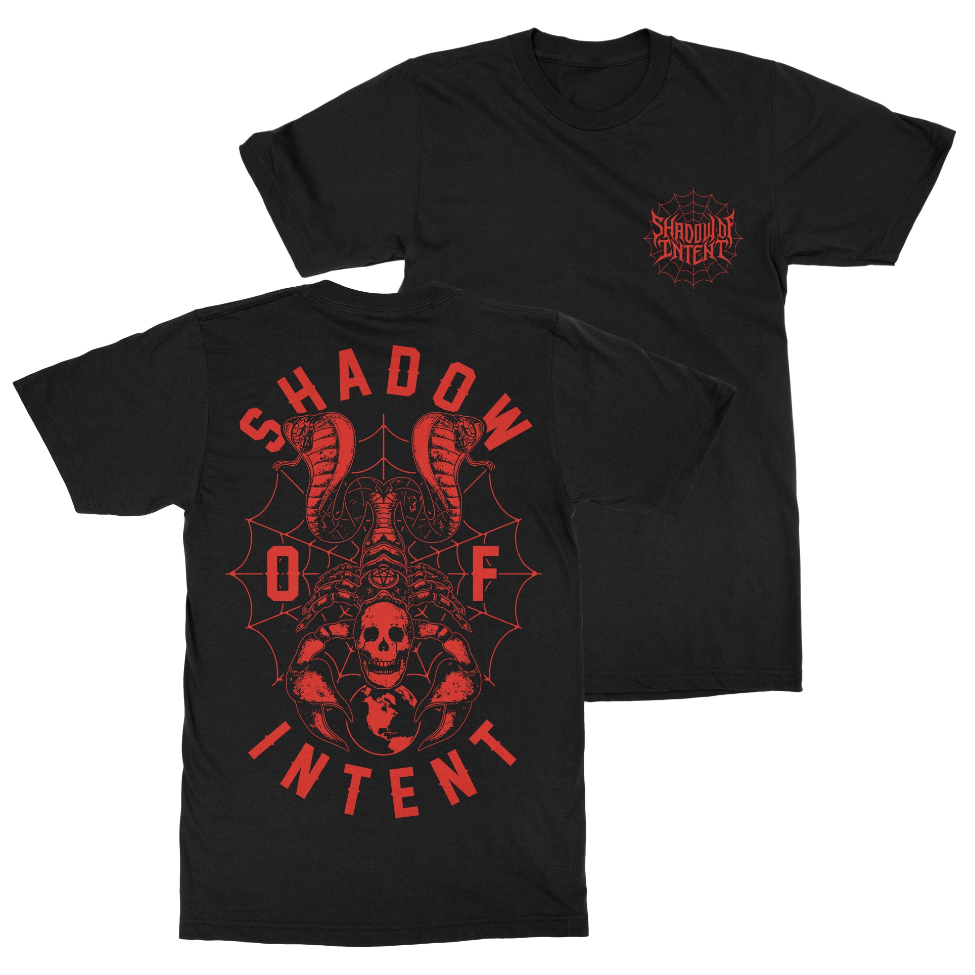 Shadow Of Intent Web T-Shirt - Image 2
