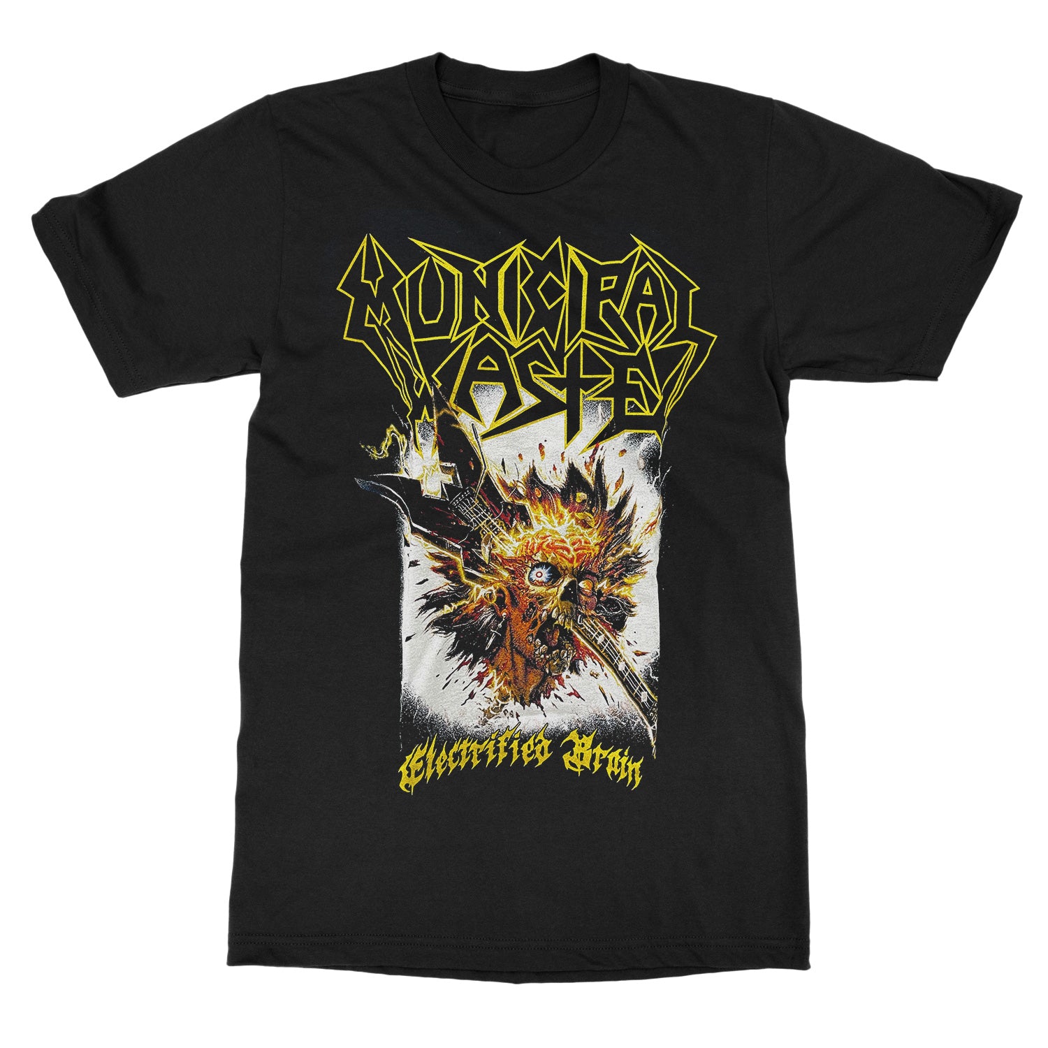 Municipal Waste Electrified Brain T-Shirt - Image 2