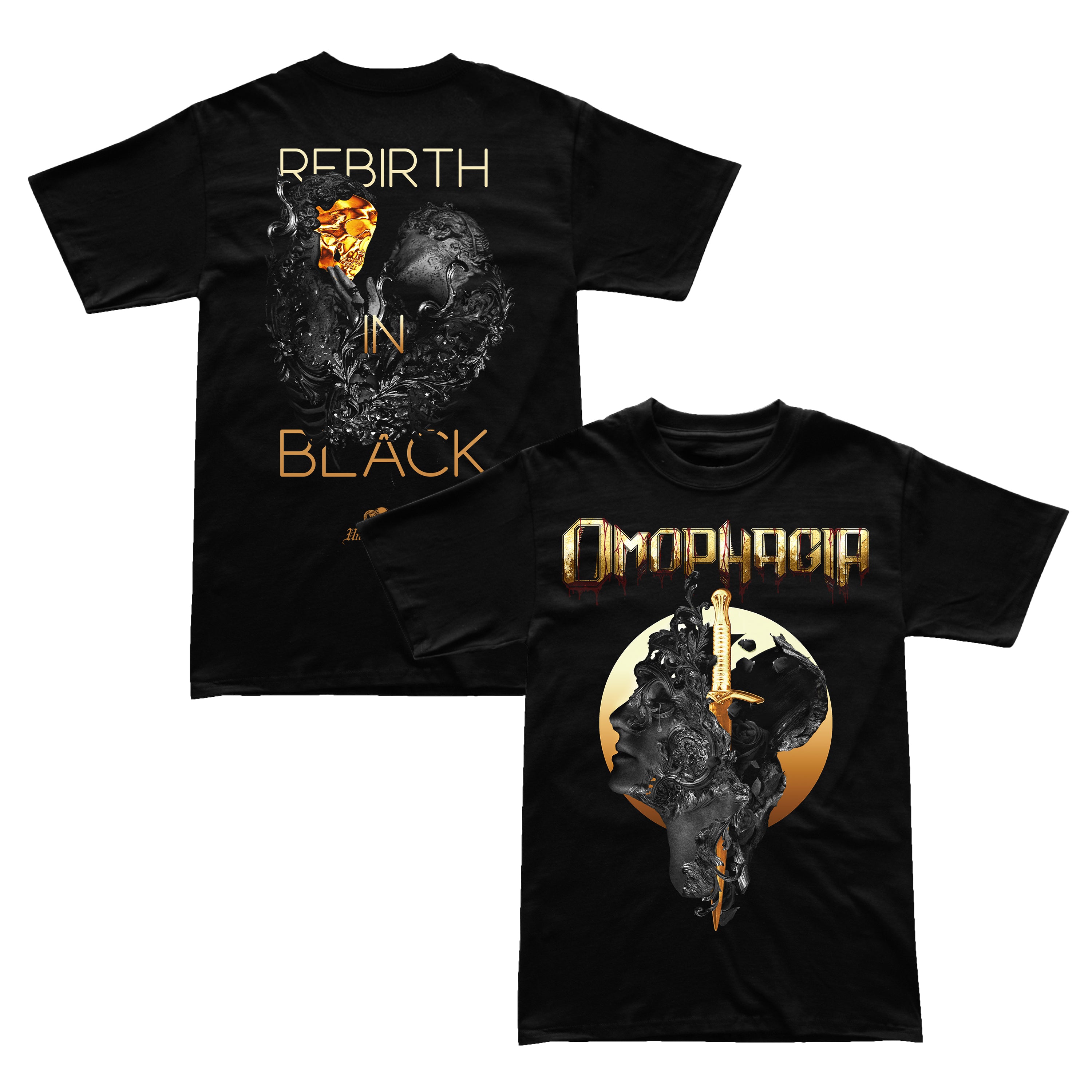 Omophagia Rebirth In Black T-Shirt - Image 2