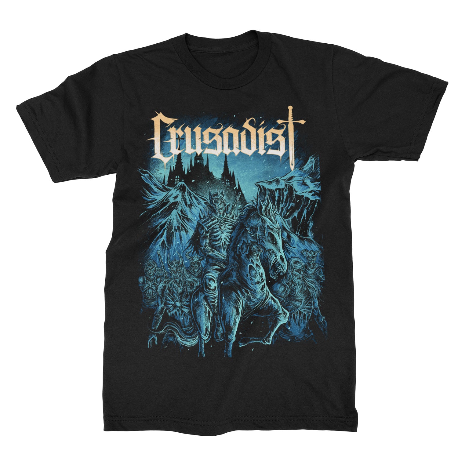 Crusadist Mountain Horseman T-Shirt - Image 2