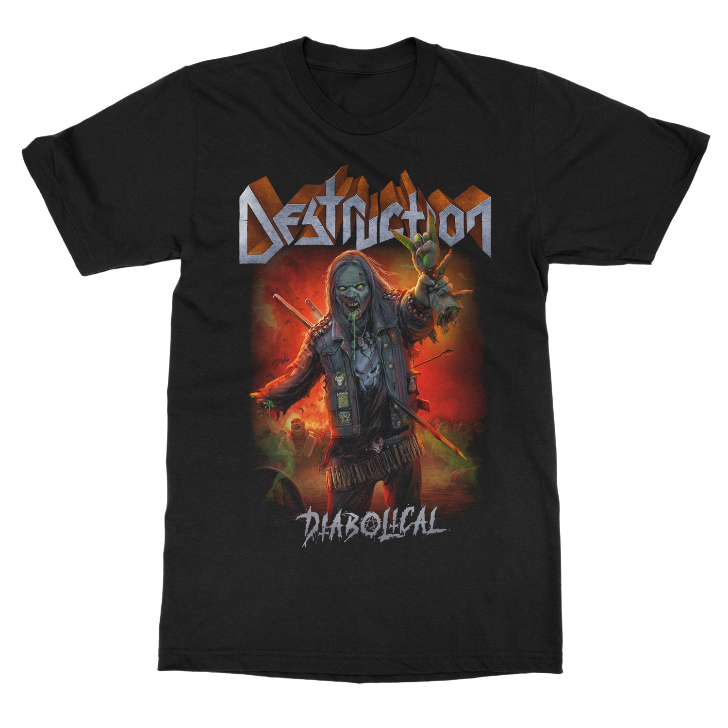 Destruction Diabolical Tour T-Shirt - Image 2