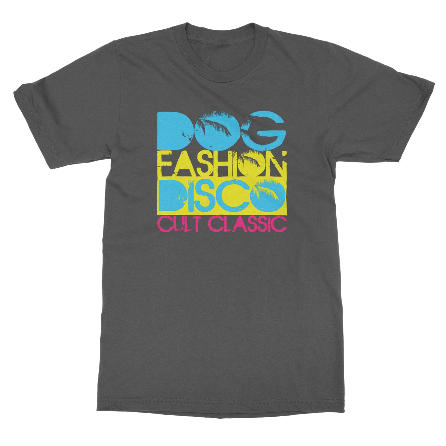Dog Fashion Disco Palm Logo T-Shirt - Image 2