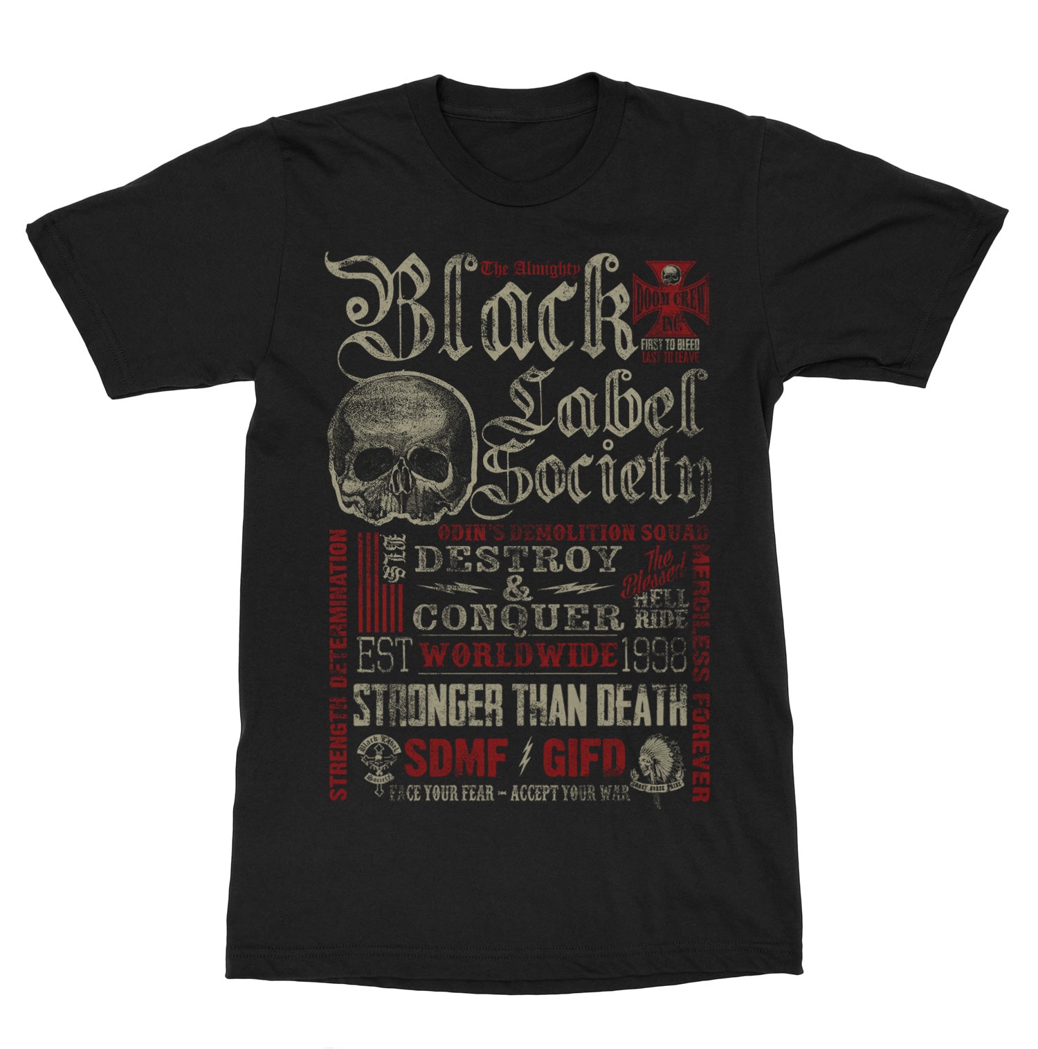 Black Label Society Collage T-Shirt - Image 2
