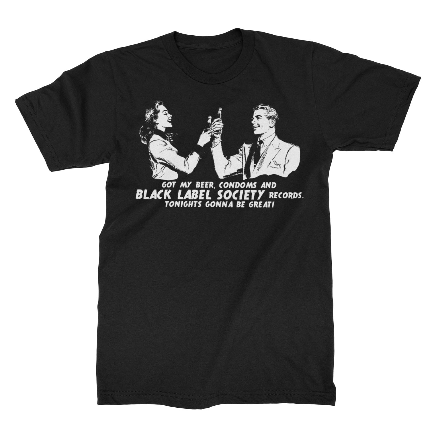 Black Label Society Comedy Cheers T-Shirt - Image 2