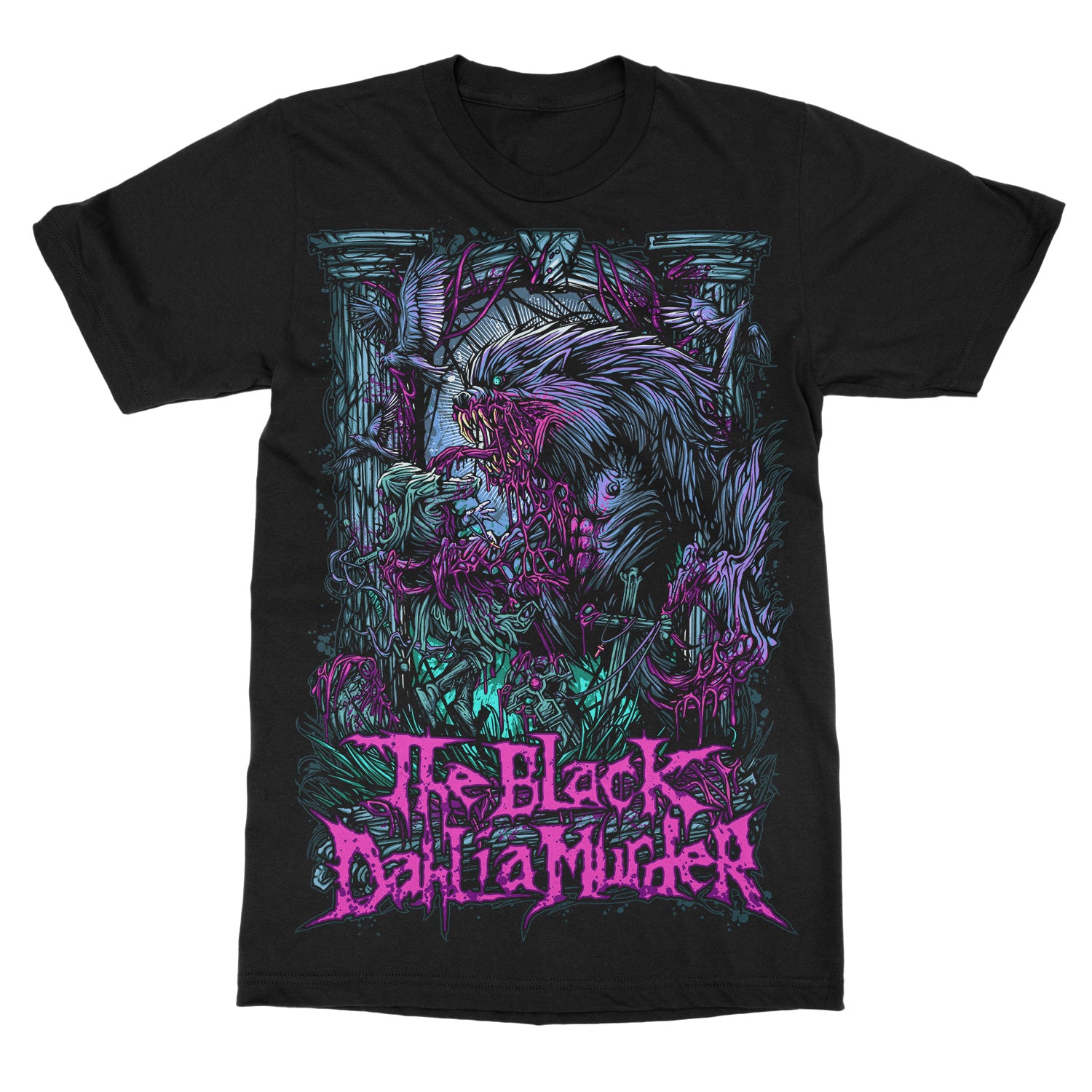 The Black Dahlia Murder Wolfman T-Shirt - Image 2