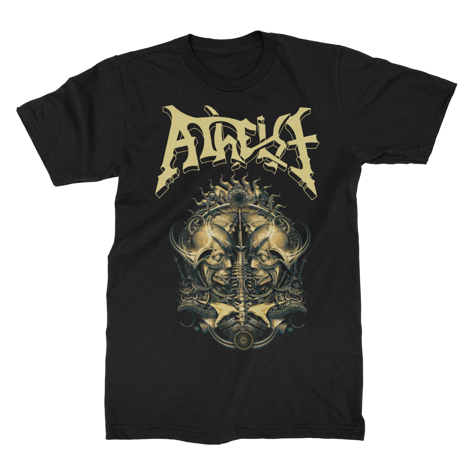 Atheist Biomechanical Spine T-Shirt - Image 2