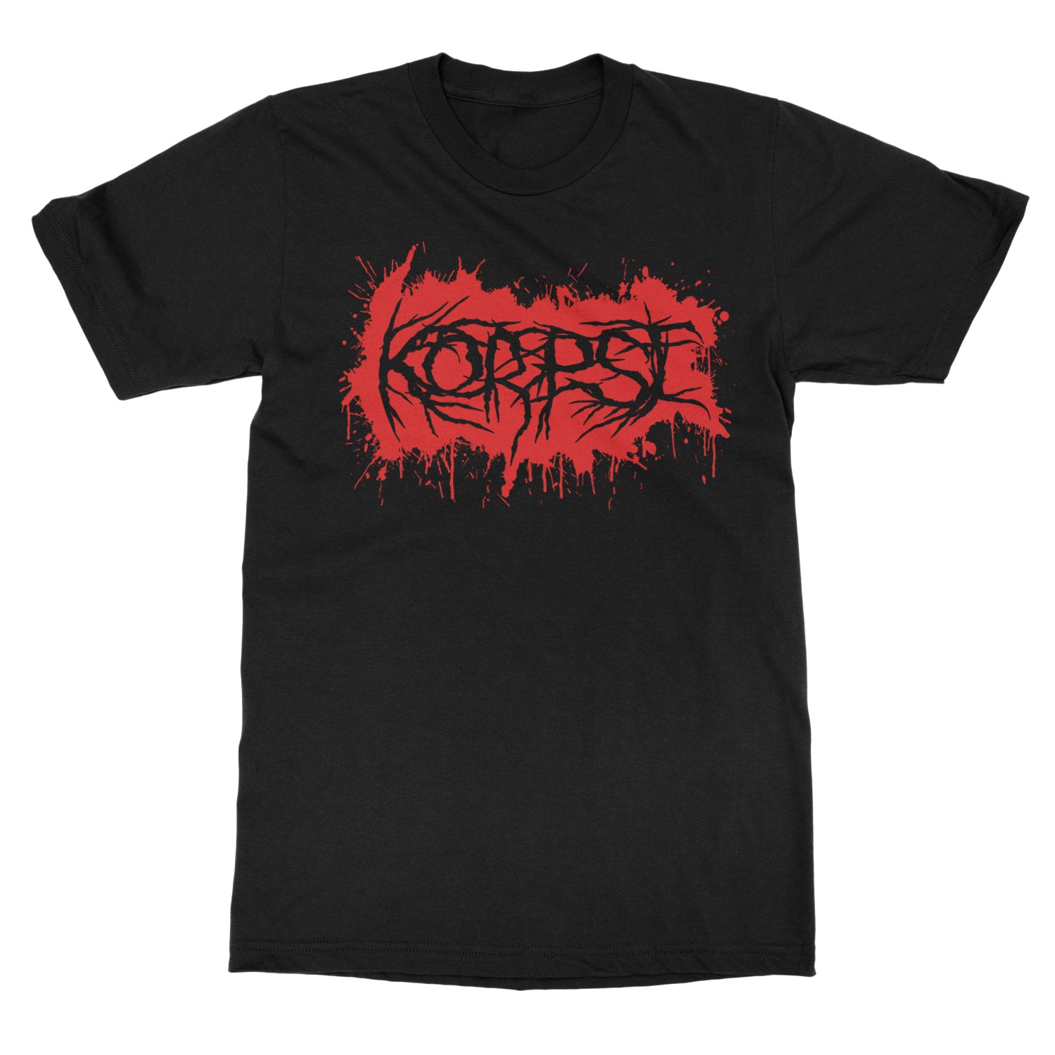 Korpse Blood Spatter Logo T-Shirt - Image 2