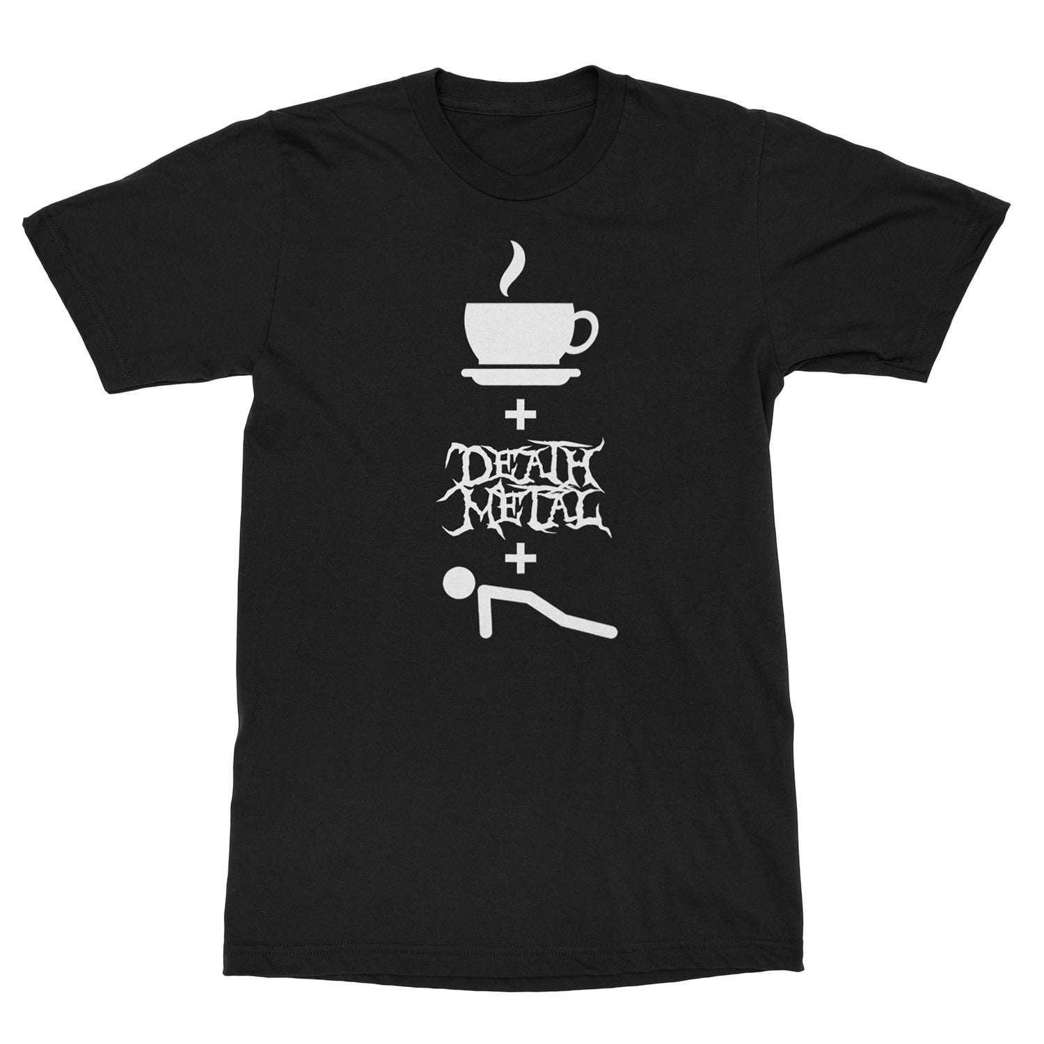 Jasta Coffee Death Metal Push-Ups T-Shirt - Image 2