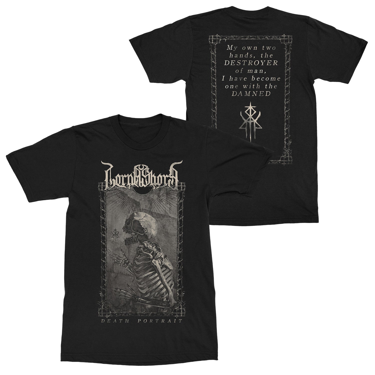 Lorna Shore Death Portrait T-Shirt - Image 2