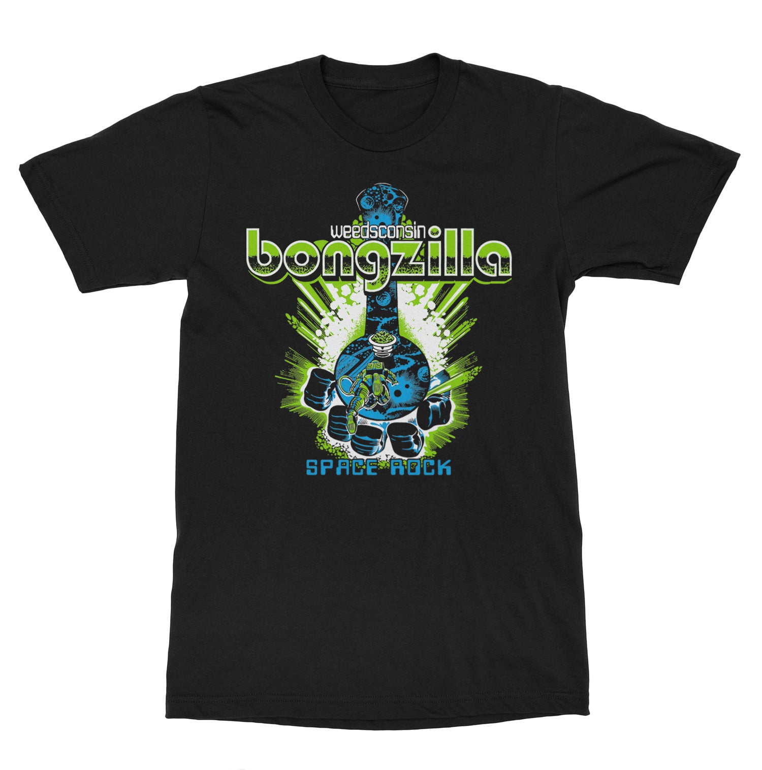 Bongzilla Space Hand T-Shirt - Image 2