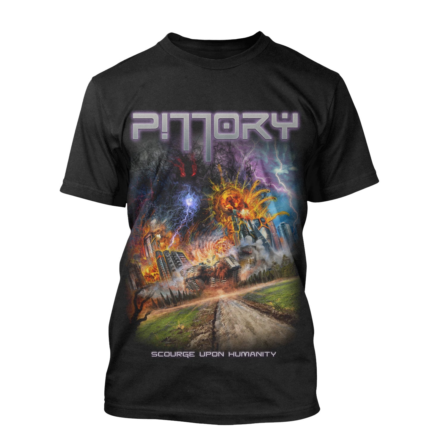 Pillory Scourge Upon Humanity T-Shirt - Image 2
