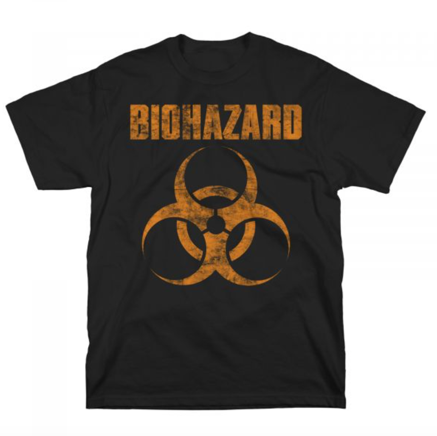 Biohazard Distressed Logo T-Shirt - Image 2