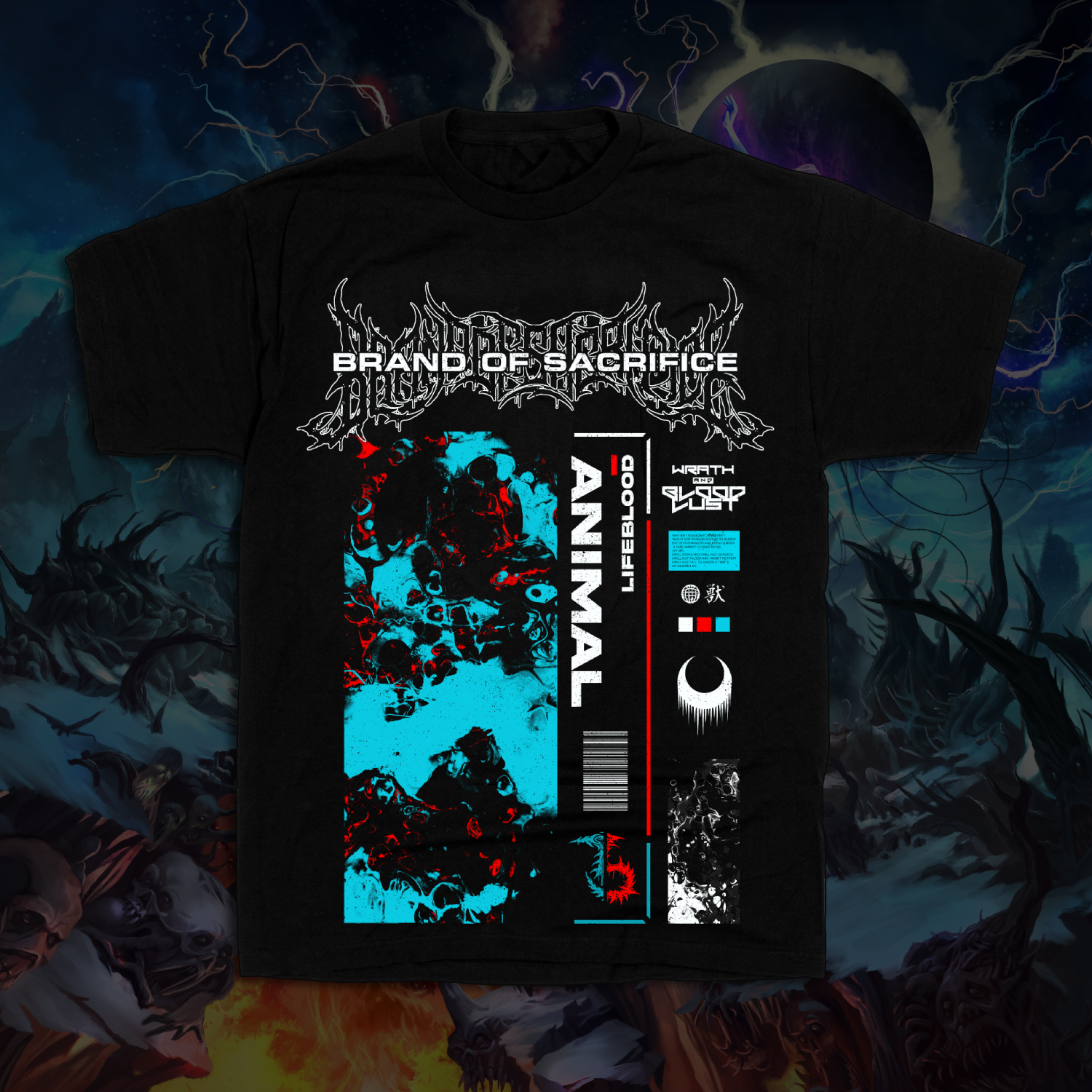 Brand Of Sacrifice Animal T-Shirt - Image 2