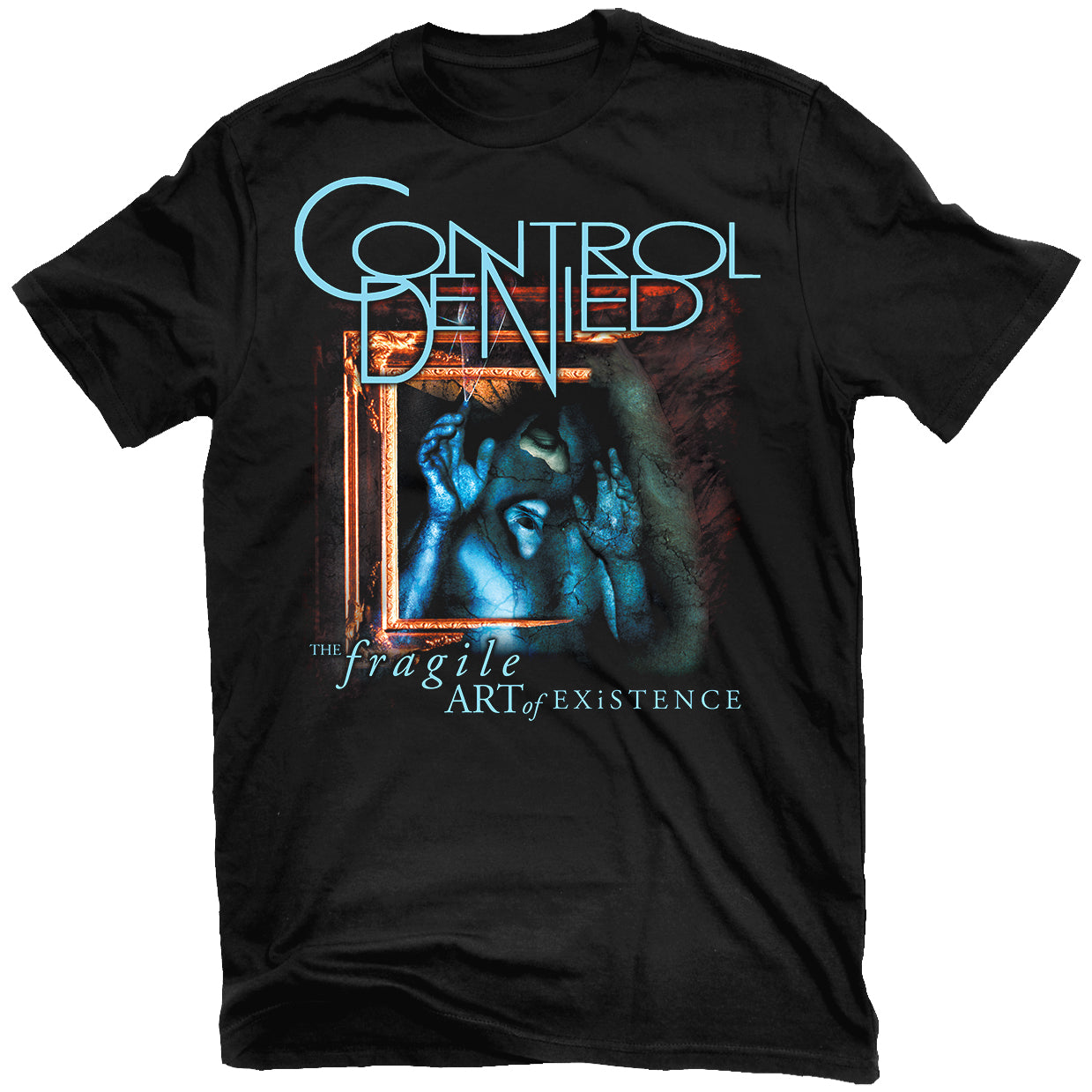 Control Denied Fragile Art Of Existence T-Shirt - Image 2