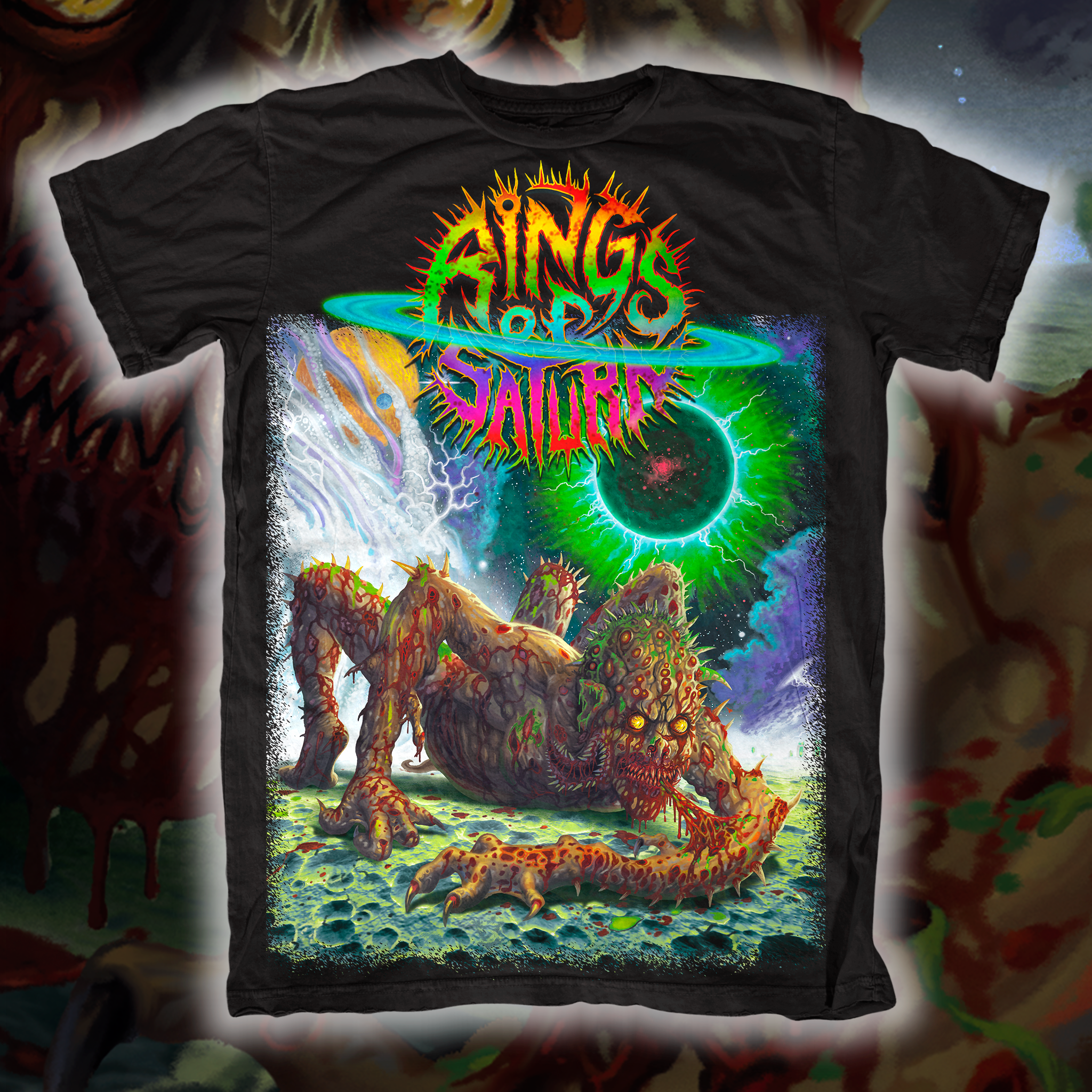 Rings Of Saturn Mutant Remake T-Shirt - Image 2