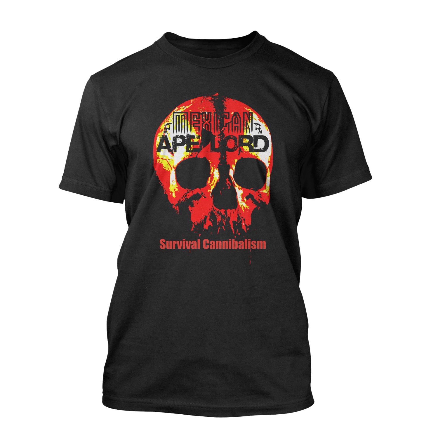 Mexican Ape-Lord Survival Cannibalism T-Shirt - Image 2