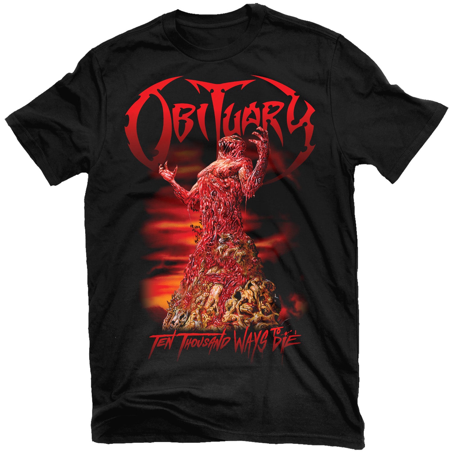 Obituary 10000 Ways To Die T-Shirt - Image 2