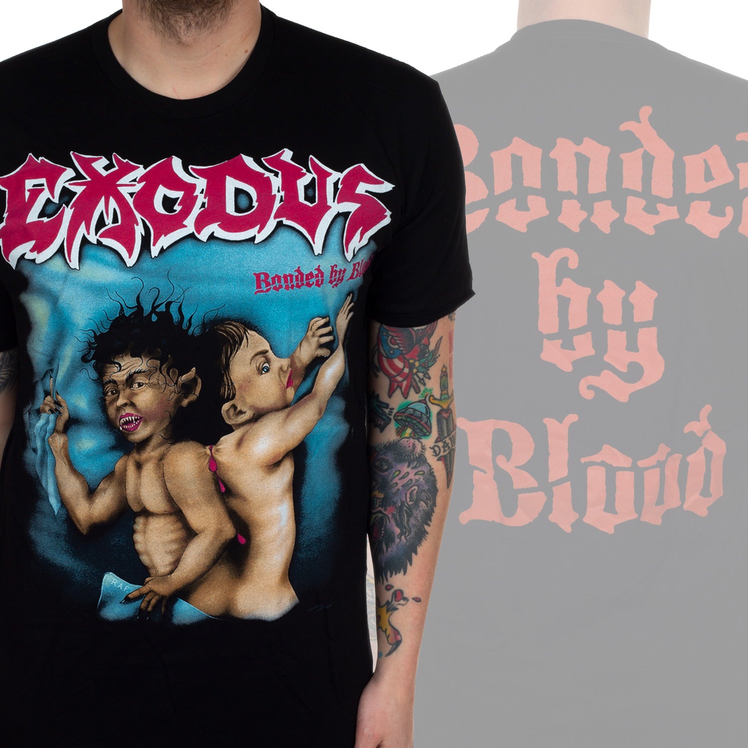 Exodus Bonded By Blood T-Shirt - Image 2