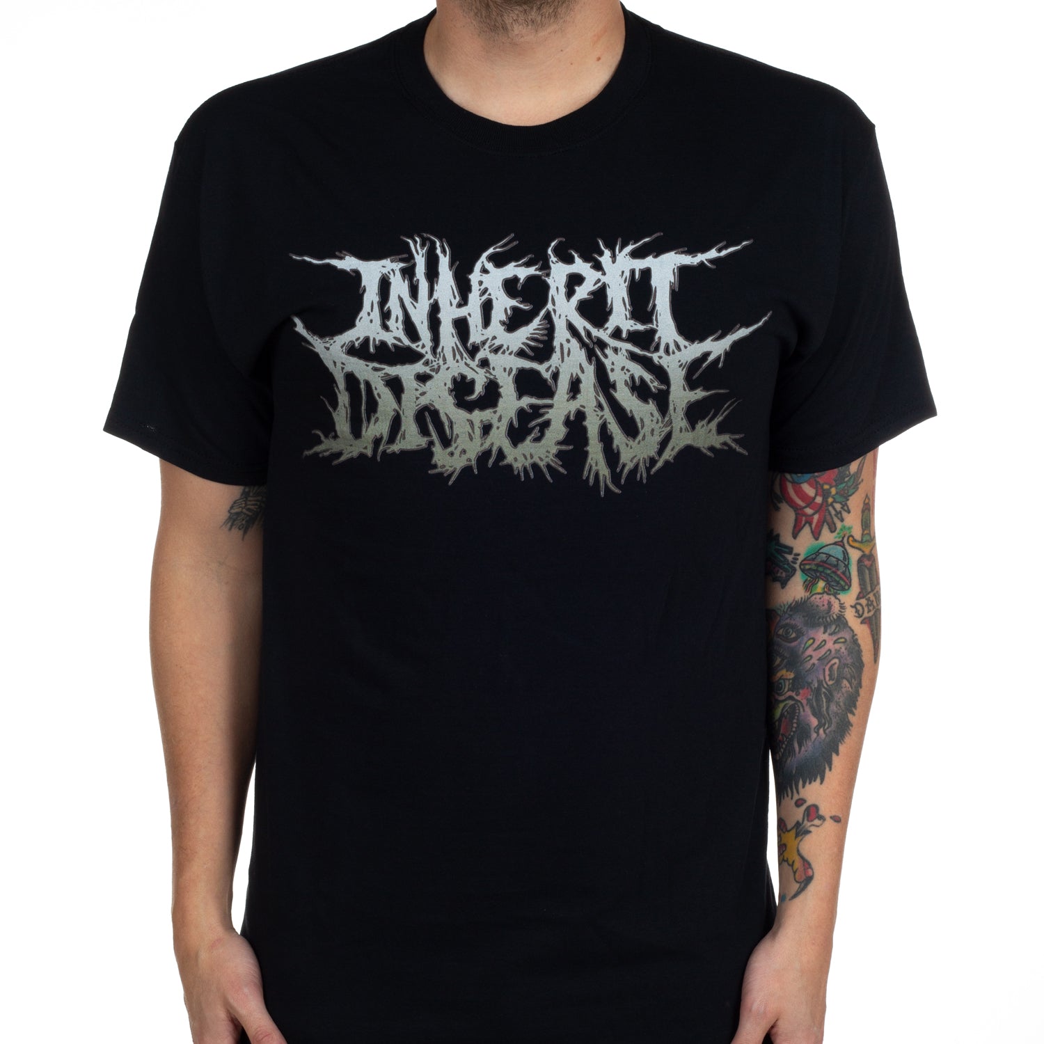 Inherit Disease Logo T-Shirt - Image 2