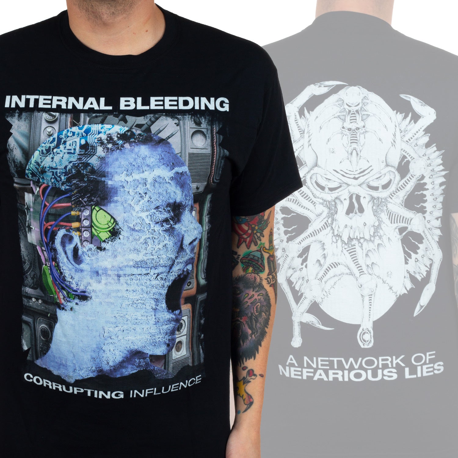 Internal Bleeding Corrupting Infuence T-Shirt - Image 2