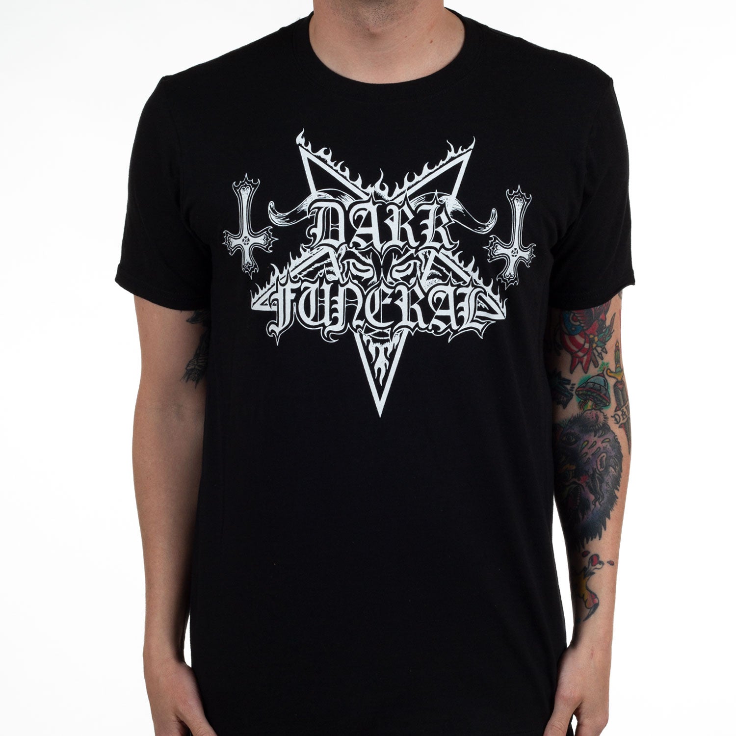 Dark Funeral Logo T-Shirt - Image 2