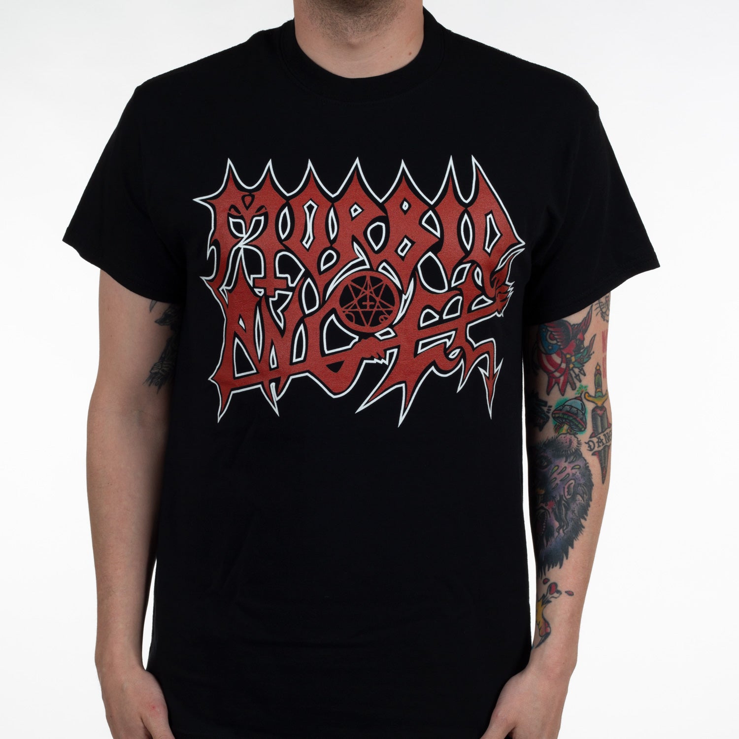 Morbid Angel Red Logo T-Shirt - Image 2