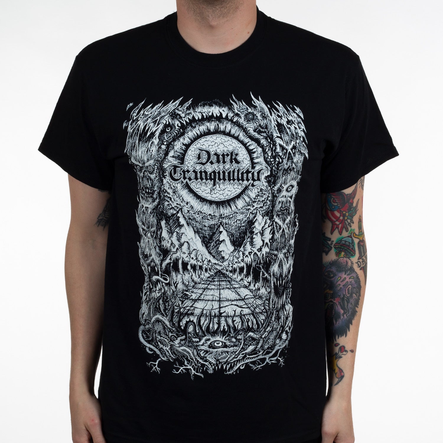 Dark Tranquillity Old School T-Shirt - Image 2