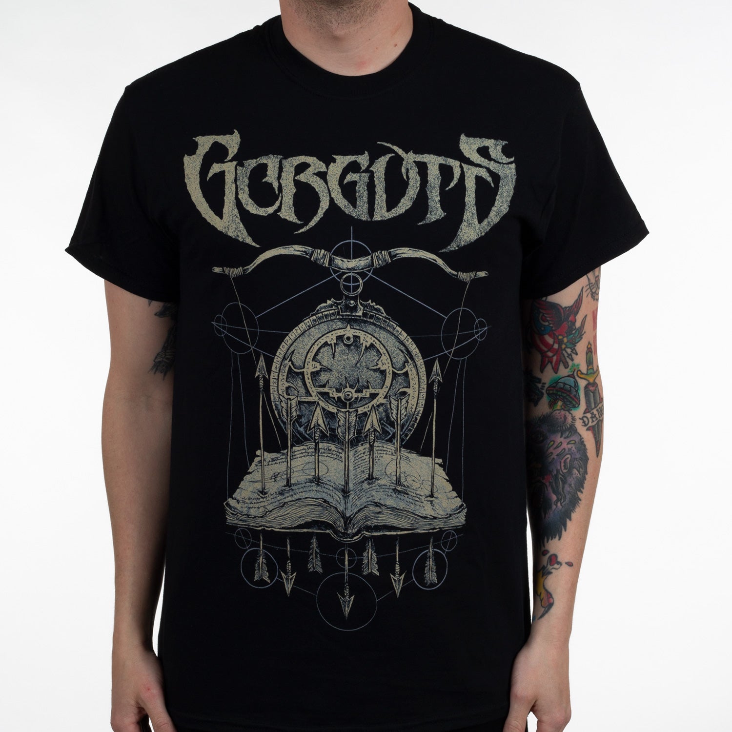 Gorguts Books And Arrows T-Shirt - Image 2