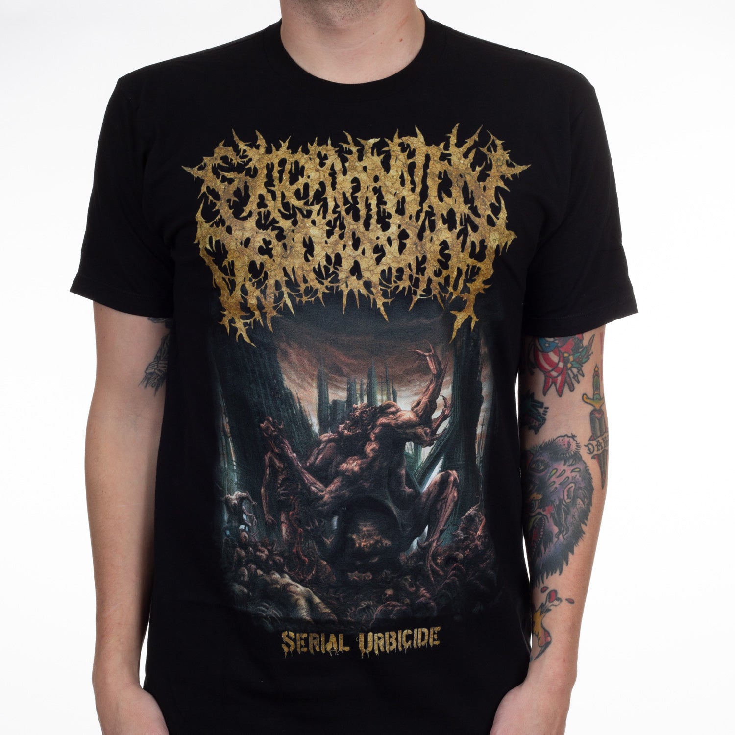 Extermination Dismemberment Serial Urbicide T-Shirt - Image 2