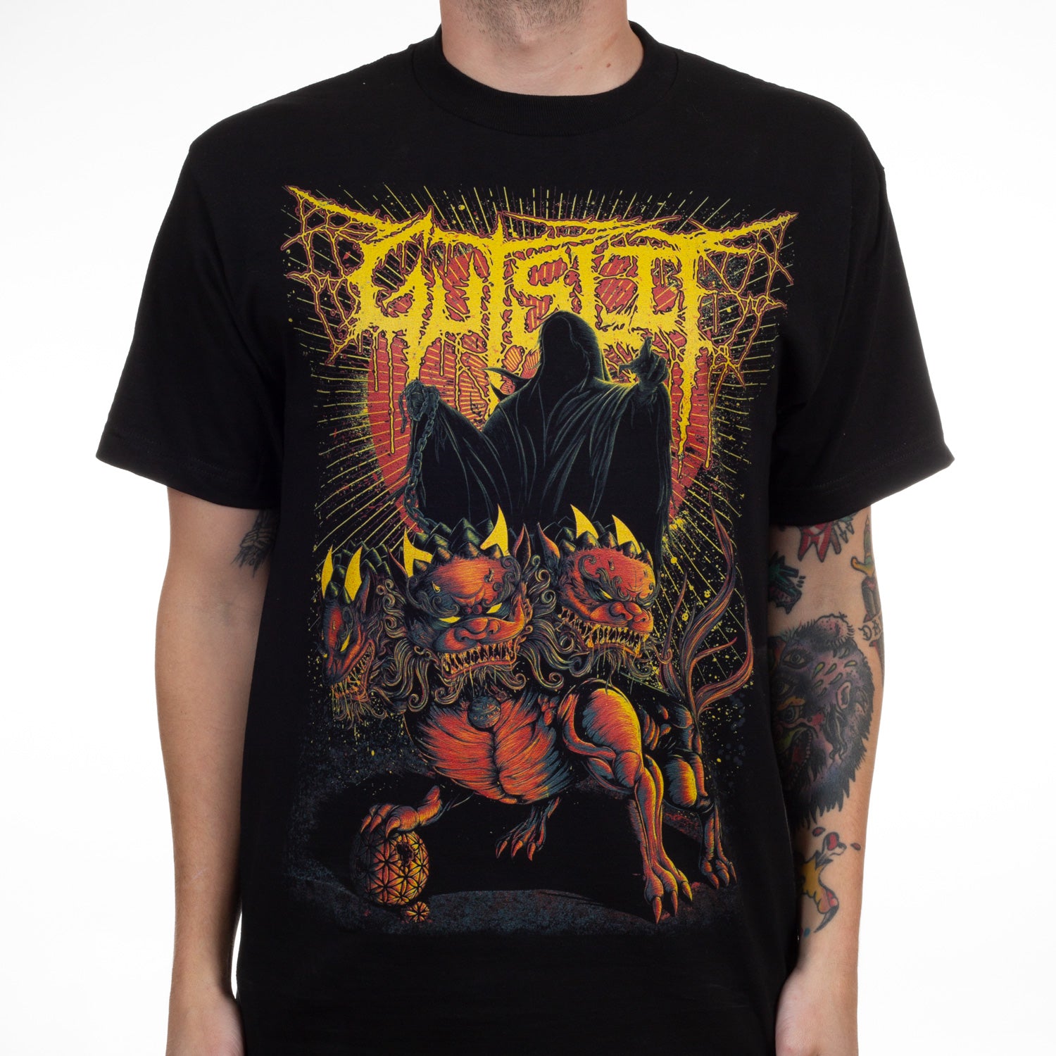 Gutslit Foo Dog T-Shirt - Image 2