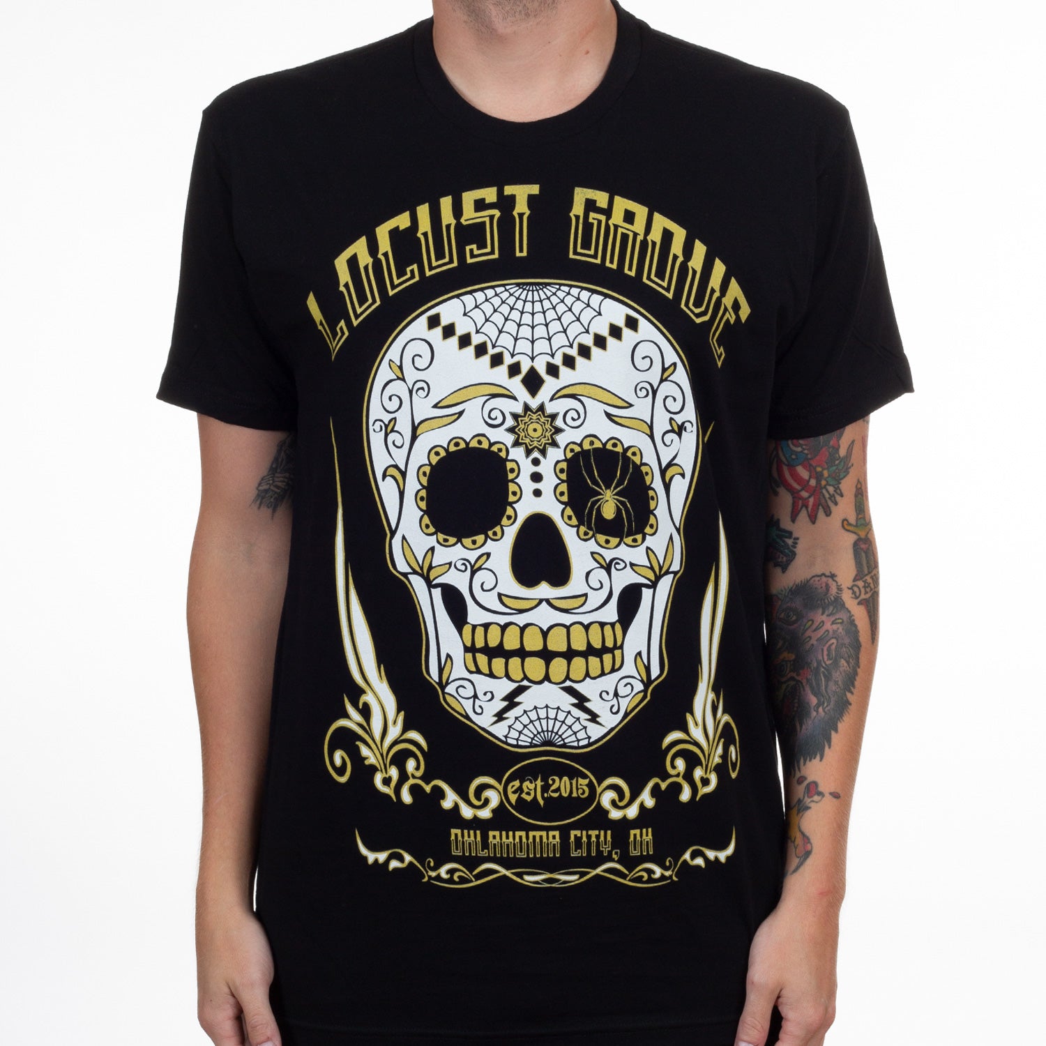 Locust Grove Sugar Skull T-Shirt - Image 2