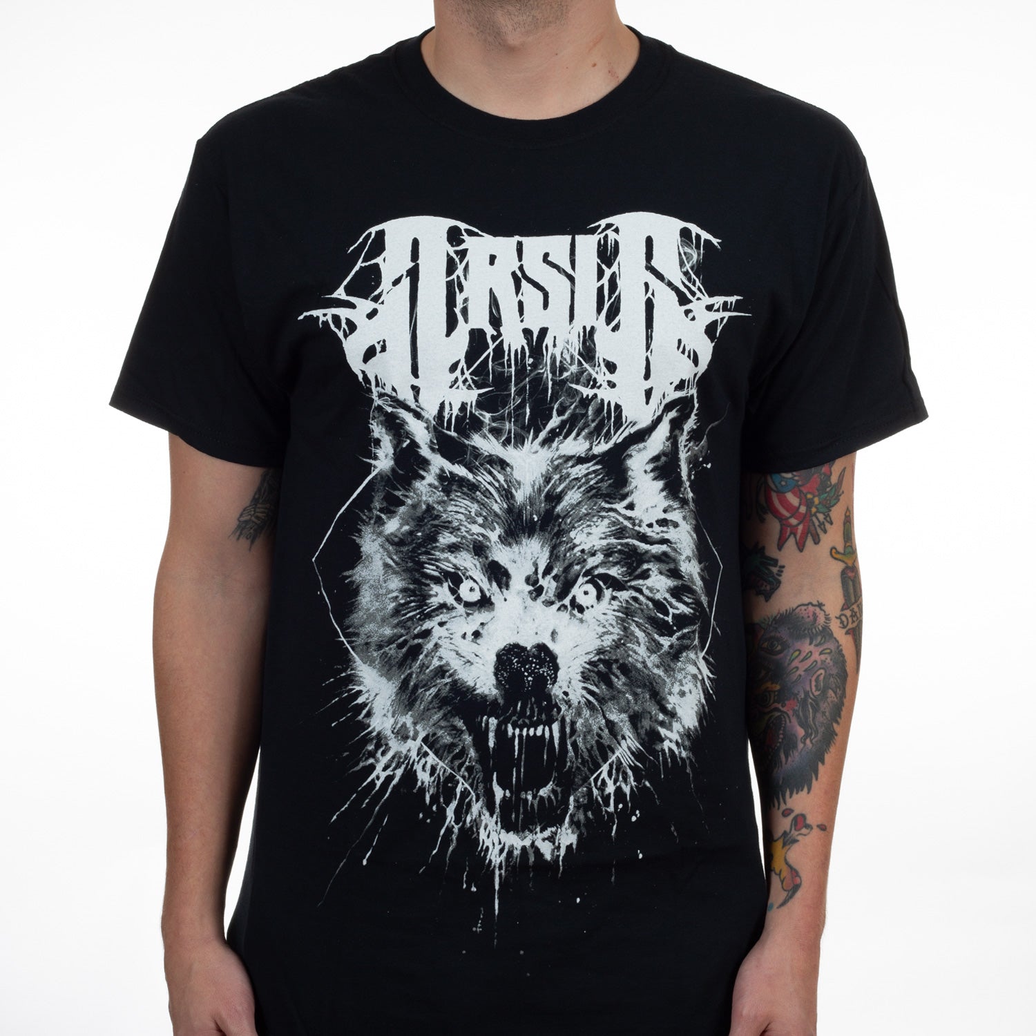 Arsis Wolf Painting T-Shirt - Image 2