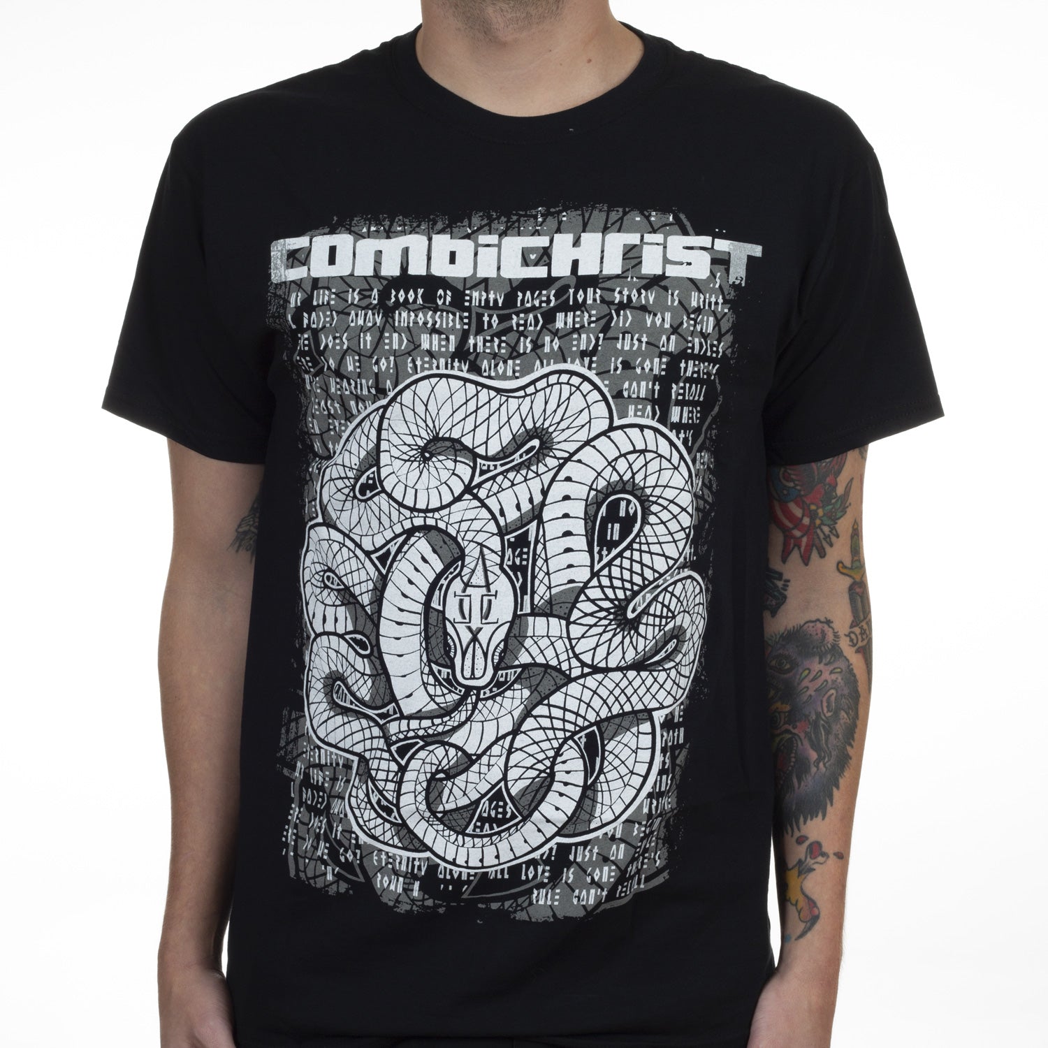 Combichrist Snake T-Shirt - Image 2