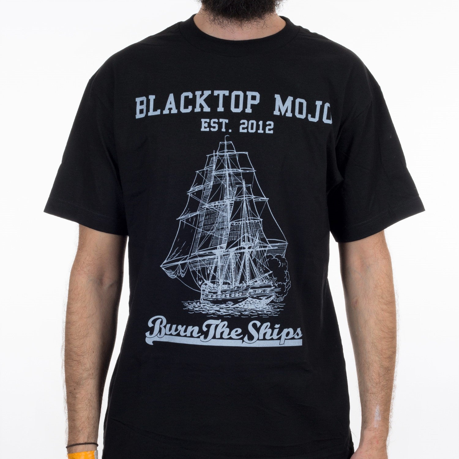 Blacktop Mojo Burn The Ships T-Shirt - Image 2