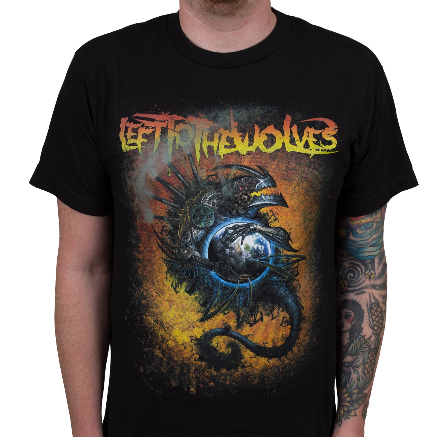 Left To The Wolves Slave T-Shirt - Image 2