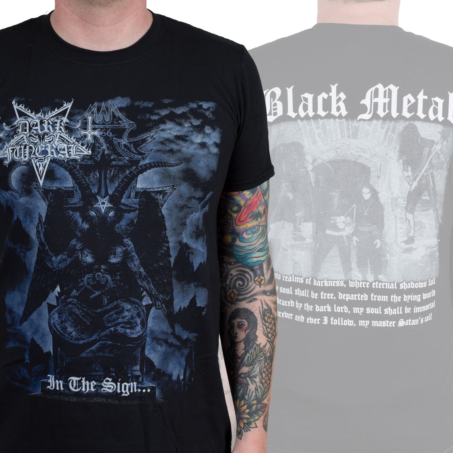 Dark Funeral In The Sign T-Shirt - Image 2