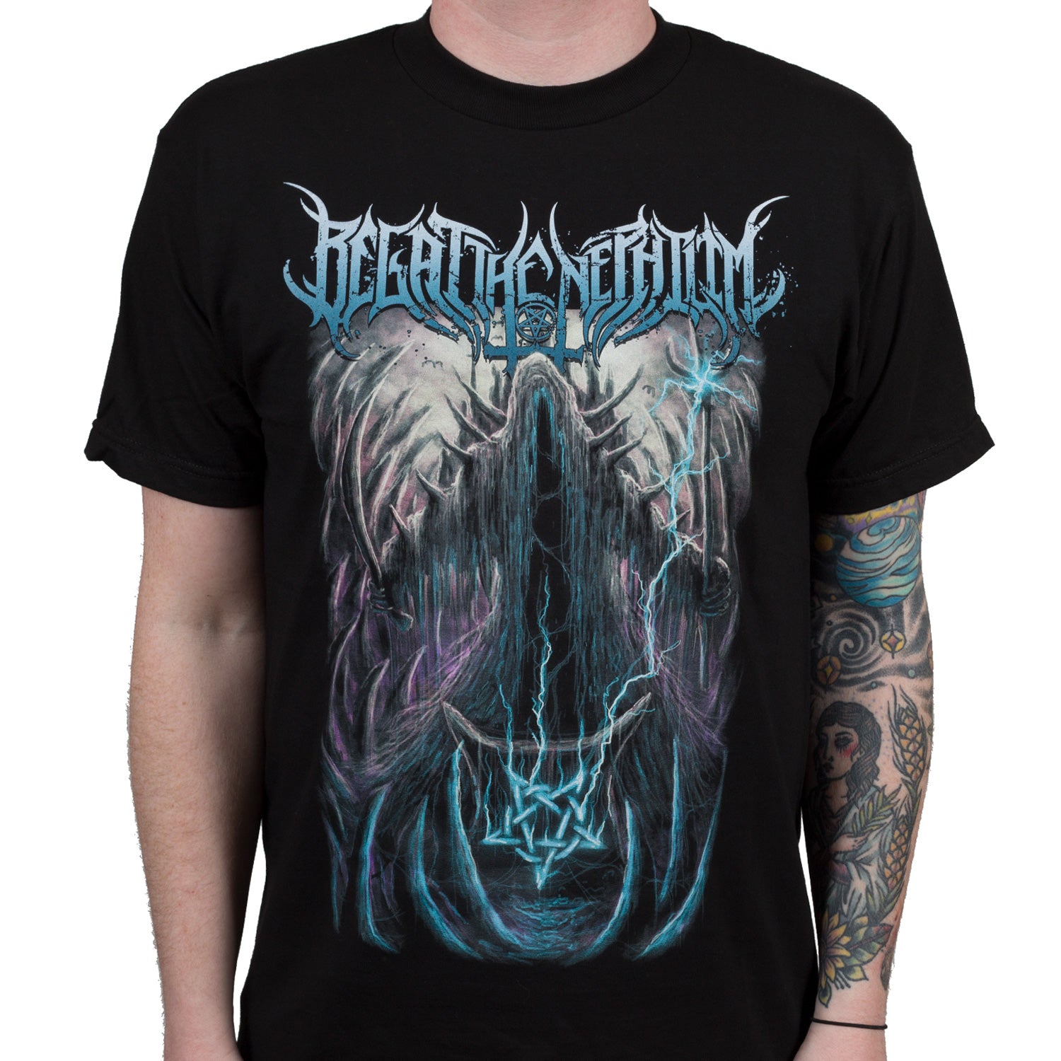 Begat The Nephilim Reaper T-Shirt - Image 2