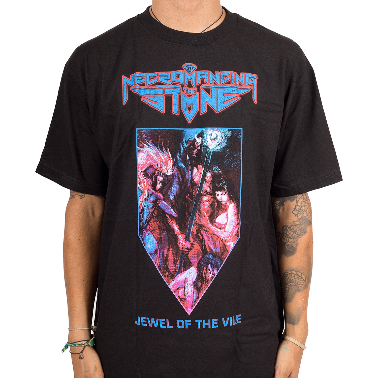 Necromancing The Stone Jewel Of The Vile T-Shirt - Image 2