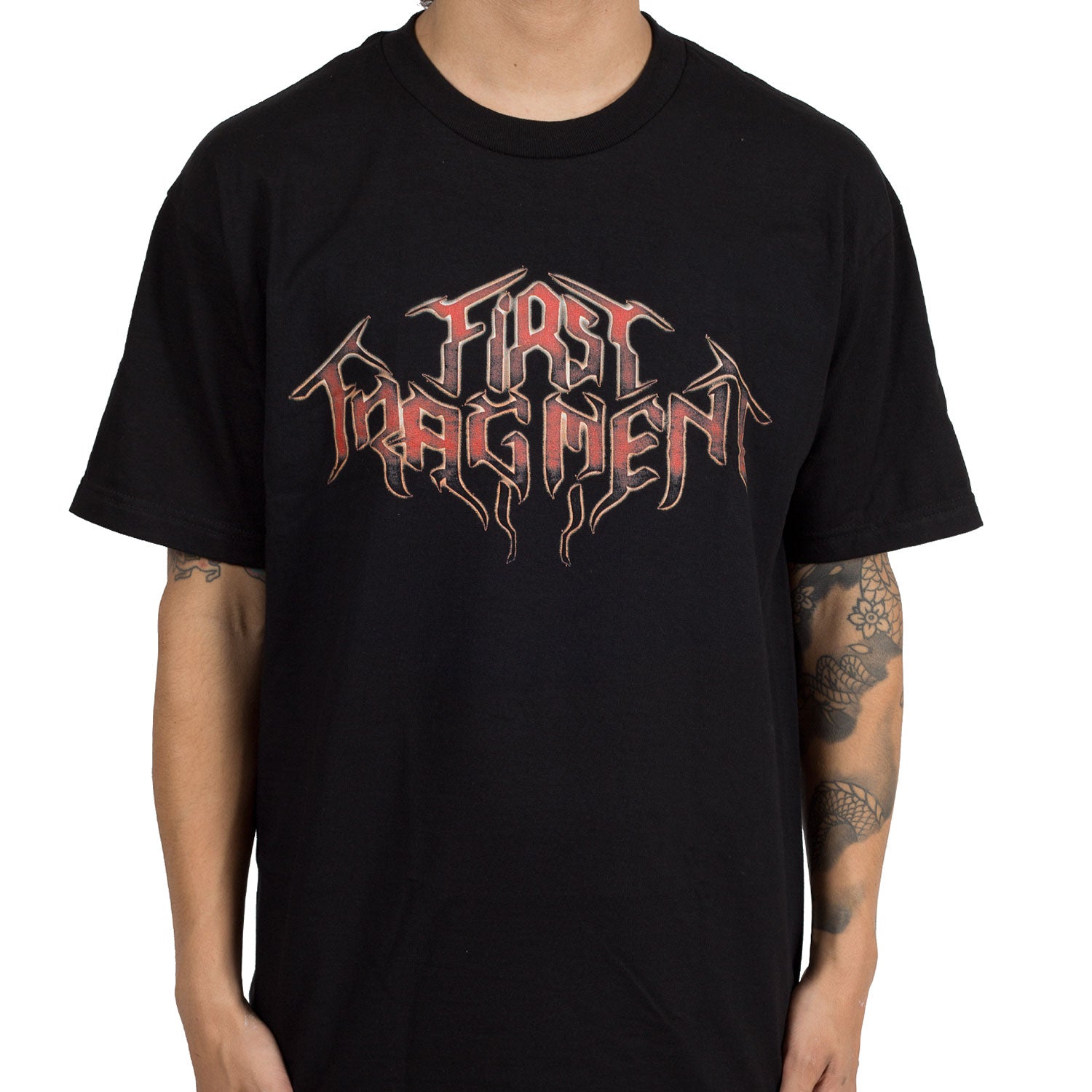 First Fragment Red Logo T-Shirt - Image 2