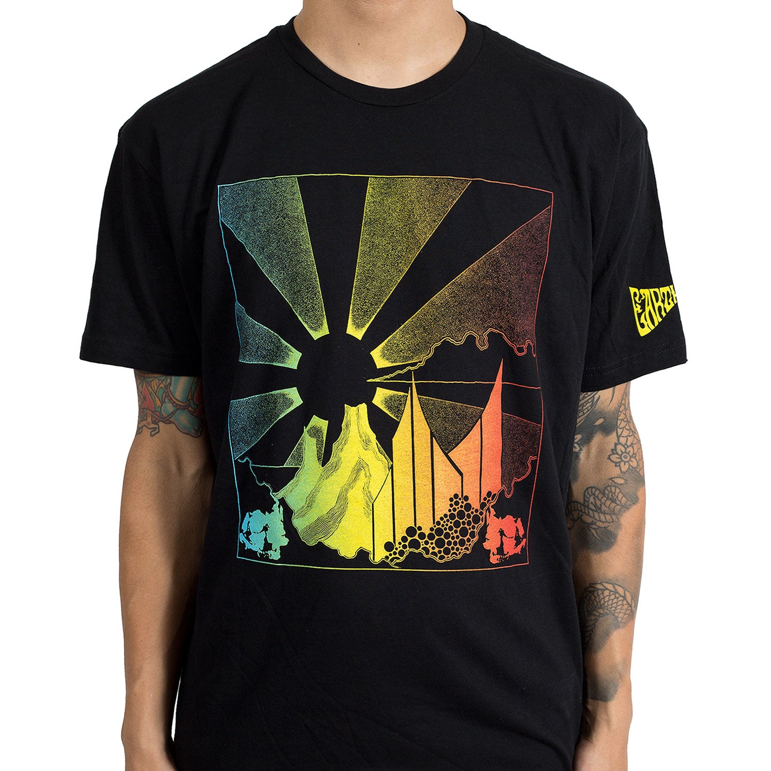 Earthless Skull Mountain T-Shirt - Image 2