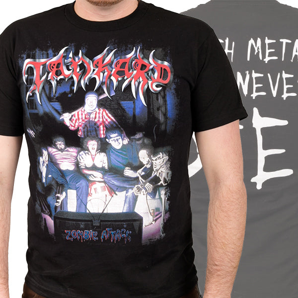 Tankard Zombie Attack T-Shirt - Image 2
