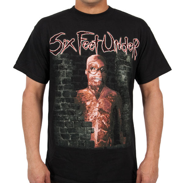 Six Feet Under Murder In The Basement T-Shirt - Image 2