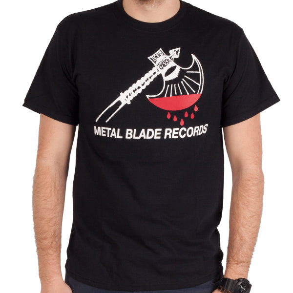 Metal Blade Records Axe Logo T-Shirt - Image 2