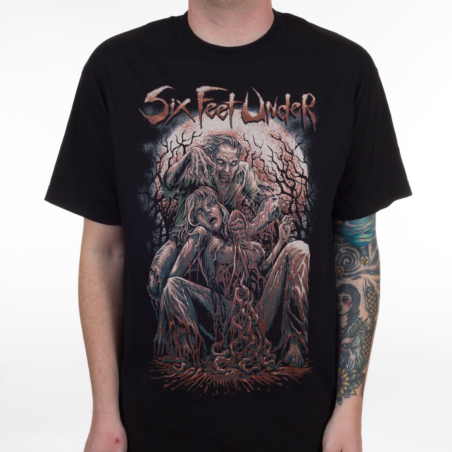Six Feet Under Zombie T-Shirt - Image 2