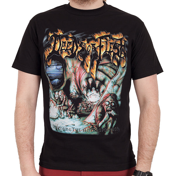 Deeds Of Flesh Inbreeding The Anthropophagi T-Shirt - Image 2