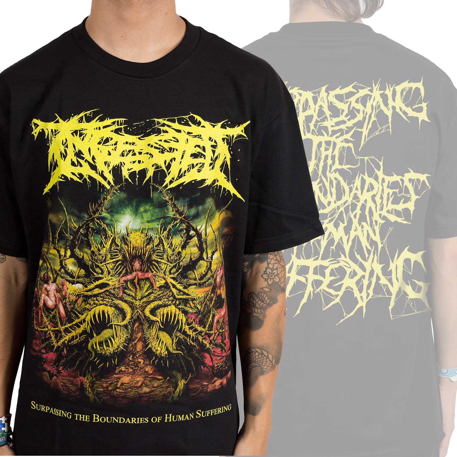Ingested Surpassing The Boundaries Of Human Suffering T-Shirt - Image 2