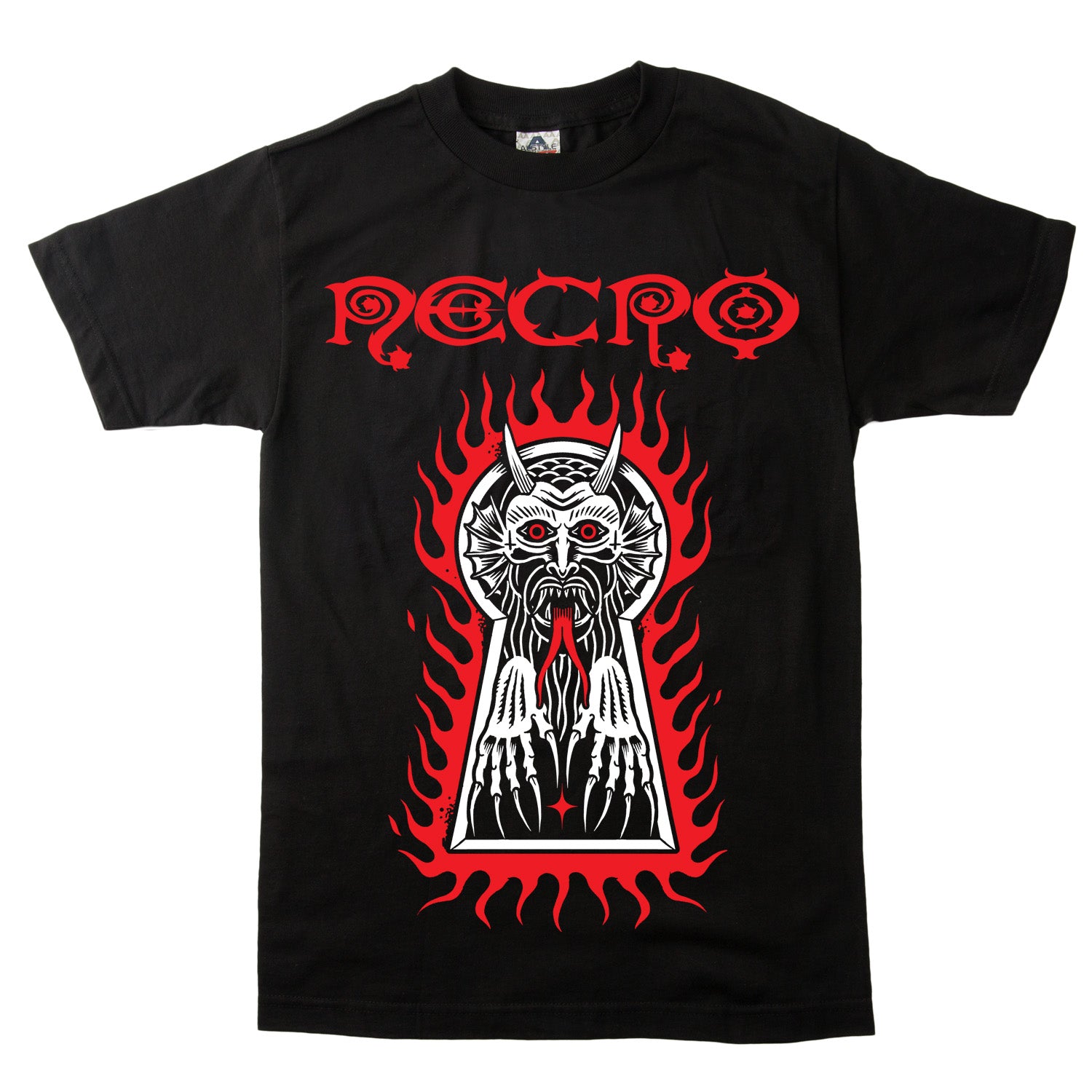 Necro Fire Demon T-Shirt - Image 2